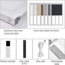 Custom Window Blinds Reduce Noise And Keep Warm Integrate Intelligent Control Motorized Skylight Cellular Blinds For Windows