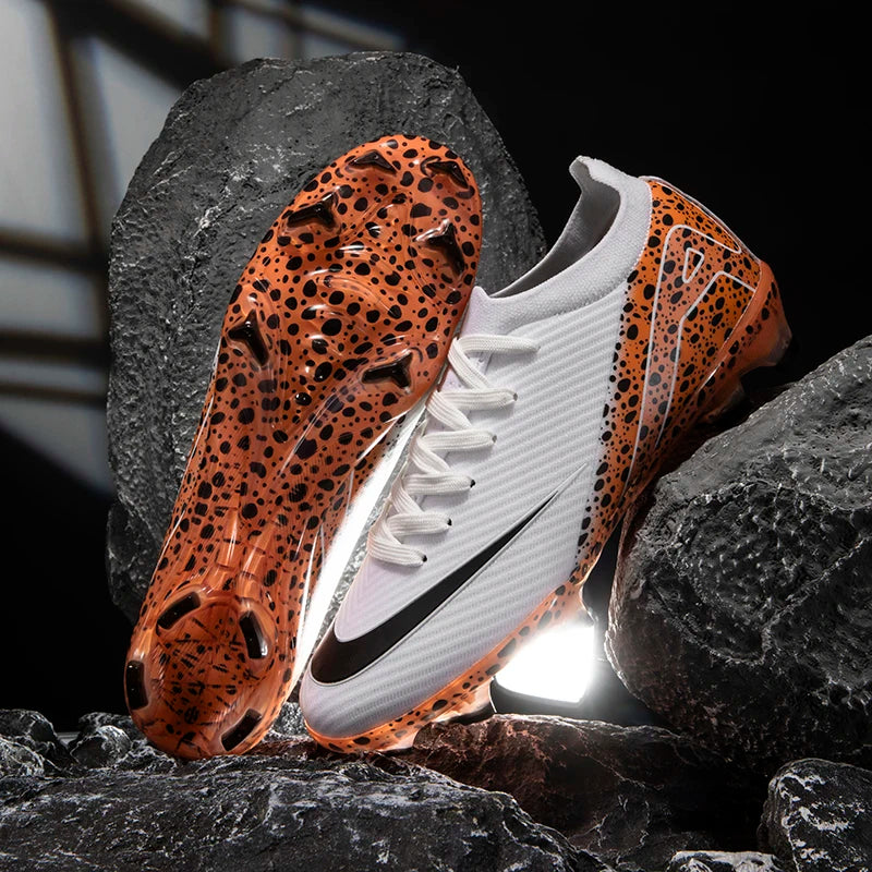 Nuevas botas de fútbol para exteriores, botas de fútbol con clavos largos para interiores, zapatillas TF/FG de alta calidad y muy vendidas, zapatillas deportivas para exteriores para partidos.