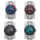 Relogio masculino automatico diver de mergulho em alo inox a prova de agua 200 M