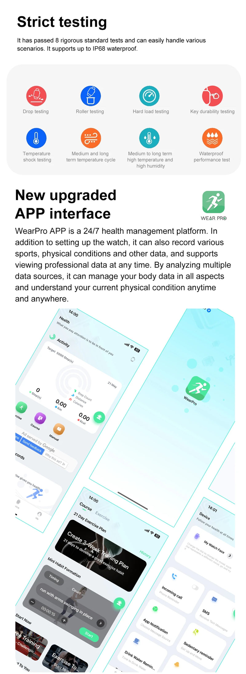 GT5 Pro Smart Watch Men's Women 466*466 HD Screen Bluetooth Call Smartwatch GPS Map Compass Sports Fitness Smartwatch 2025 New