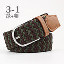 Stretch Woven Belt Unisex Canvas Belts Fashion Casual Student Belt Women Cinturon Male Waistband 105cm
