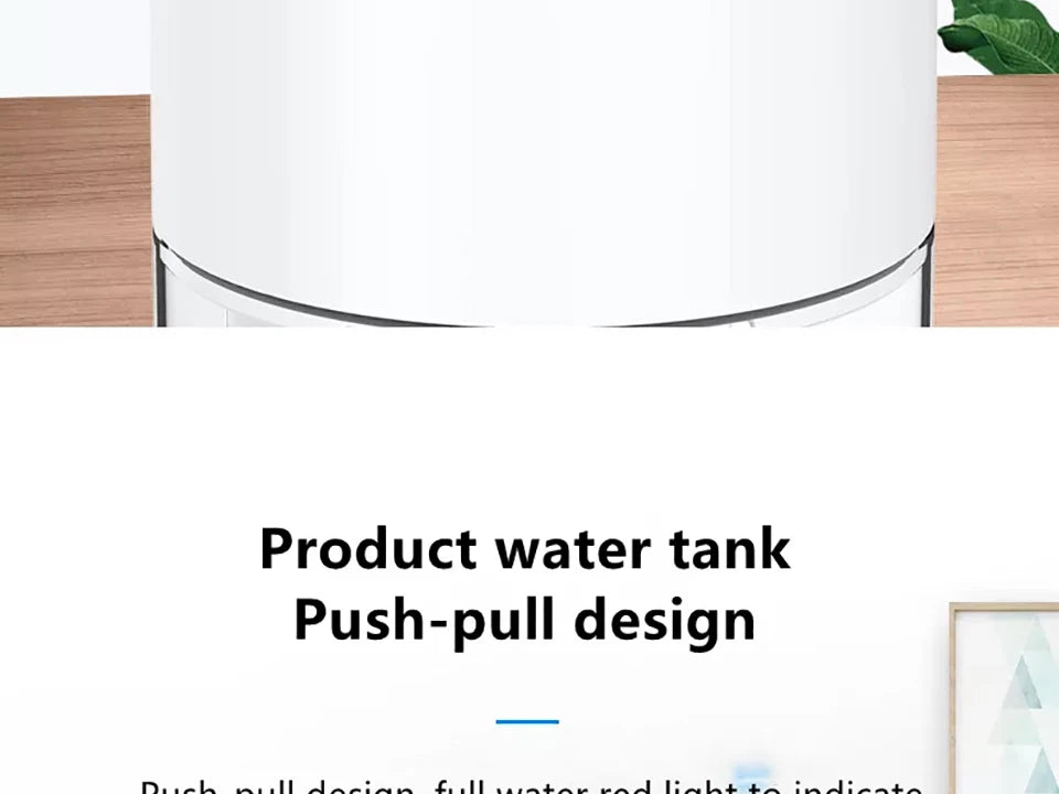 Electric Dehumidifier Moisture Absorbers Air Dryer With 1000ml Water Tank Quiet Air Home Dehumidifier For Bedroom Wardrobe