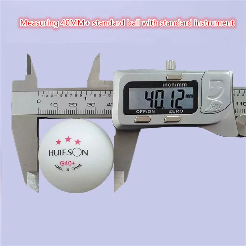 Huieson 50/100 PCS High Quality Ping Pong Balls International Standard Table Tennis Balls  For Competition And Training