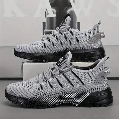 New 2025 Men Running Shoes Breathable Outdoor Sports Shoes Lightweight Sneakers for Men Comfortable Athletic Training Footwear