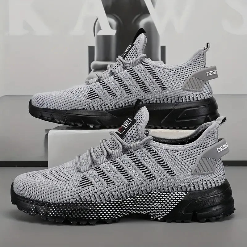 New 2025 Men Running Shoes Breathable Outdoor Sports Shoes Lightweight Sneakers for Men Comfortable Athletic Training Footwear