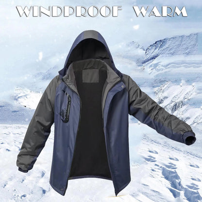 Winter Coat For Women Ski Jacket Warm Winter Snow Coat Mountain Windbreaker Hooded Raincoat Jacket Outdoor Windproof Jacket Mont