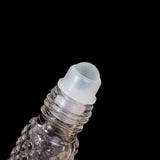 5/10ml Essential Oil Glass Roller Bottles With Roller Balls Refillable Perfume Dispenser Vials Travel Clear Cosmetic Container