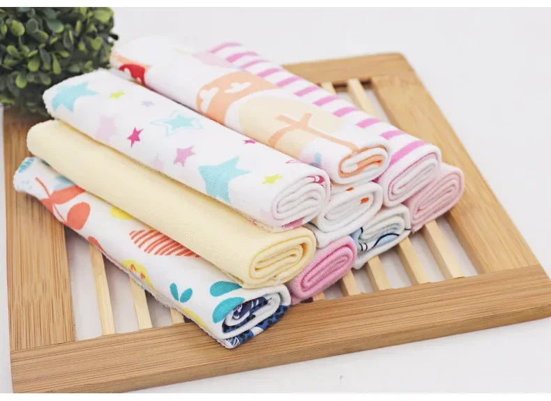 Juego de toallas de algodón para bebés recién nacidos (5/8 piezas), toalla de saliva, toalla de lactancia, toalla para bebés, niños y niñas, toallitas de tela, pañuelos.