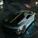 Children's alloy car model, boy simulation, openable car model, toy car, internet famous new ornament