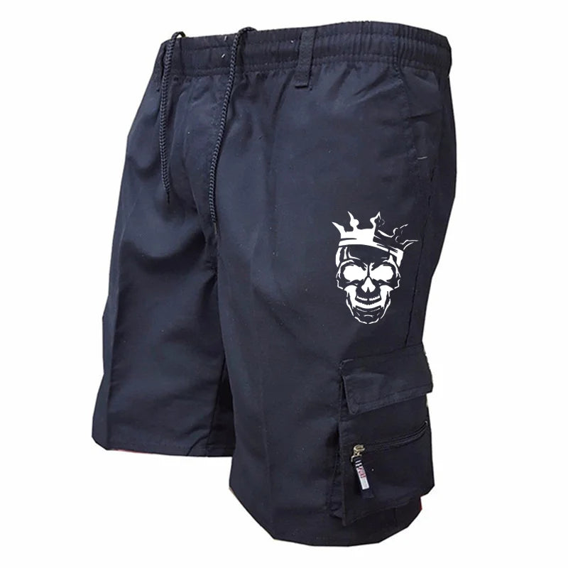 New fashionable multi-pocket men's casual shorts fitness loose casual pants camouflage tactical shorts
