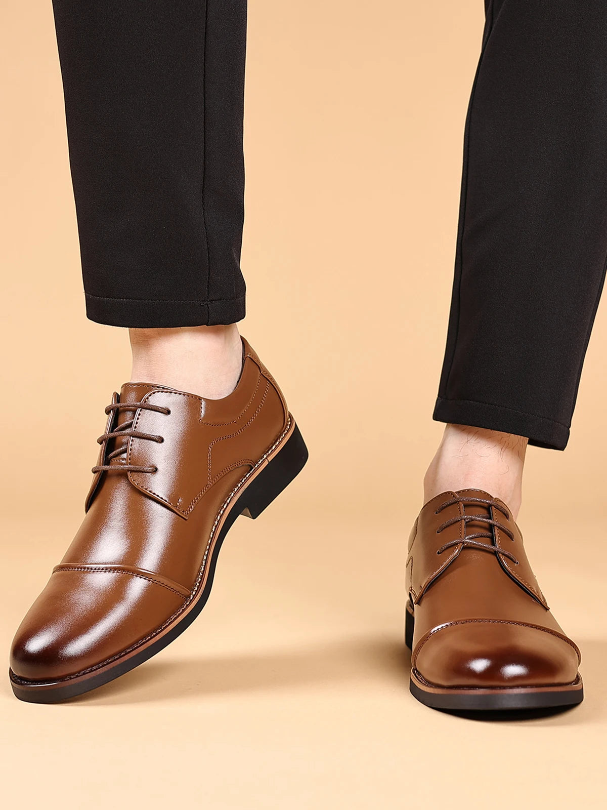 Men's Business Casual Fashion Work Shoes Individuality in Every Step Stylish and Practical