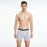 Men's Cotton Boxer Long Leg Underwear Seamless Sexy Man Shorts Breathable Panties Sports Underpants Men