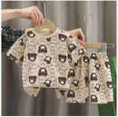 Kids Clothes Children's Sets Boys Girl T-shirt Shorts 2PCS Summer Cotton Short sleeve Baby Children Clothing Toddler Suit