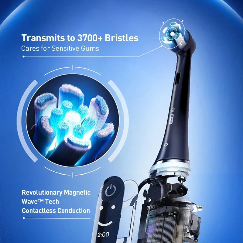 Oral B io series 7 Electric Toothbrush with 5 Brushing Modes 3D Clean Teeth  Pressure sensor 2 Minutes Smart Timer
