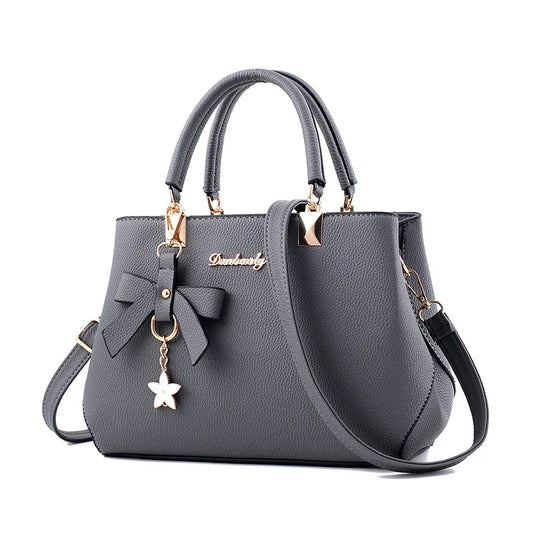 Yogodlns - Elegantes bolsos de mensajero para mujer con colgante de flores, bolsos de oficina para mujer, bolsos cruzados de hombro para mujer
