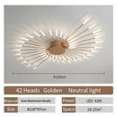 Modern LED Ceiling Lamp Living Room Dining Bedroom Ceiling Chandelier Lights Nordic Fireworks Design Home Decor Indoor Lighting