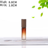 5ml/10ml Gradient Color Perfume Bottle Square Glass Spray Bottle Travel Portable Sample Fragrance Atomizer Refillable Container