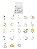 Etori Life46pcs/pack Good Life Duck Album decorative stickers Self-adhesive stickers for DIY student stationery notebook diary