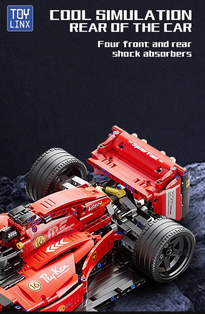 ToylinX RC Race Cars Building Sets Building Blocks Car Cool Collectible Model Car Kits Toys Christmas Gift