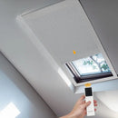 Custom Window Blinds Reduce Noise And Keep Warm Integrate Intelligent Control Motorized Skylight Cellular Blinds For Windows