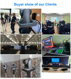 Ai-Auto Tracking 4K Conference Camera PTZ Video 10x 20x Zoom HDMI USB IP Live Streaming Camera For Business Events Youtube Obs