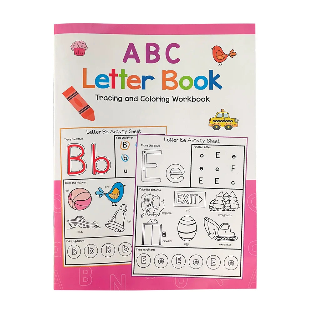 English Language Learning Alphabet A-Z Learning Workbook for Youngsters - Educational English Language Coloring Book