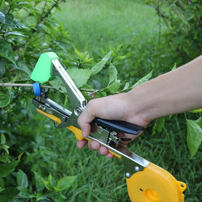 10/20Pcs Plant Branch Tie Tape Hand Tying Binding Tools with 1 Box Staple For Garden Tying Machine Vegetable Fruit Tree Tapenter