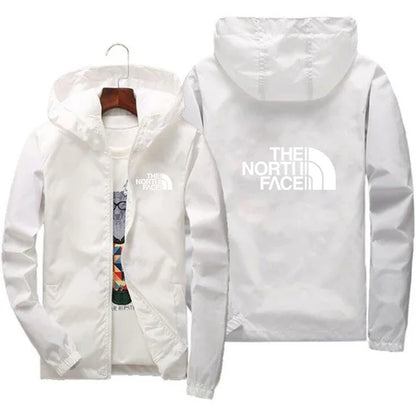 Chaqueta con capucha para hombre, nueva y popular para primavera y otoño de 2025, ideal para actividades al aire libre, ocio, moda urbana, chaqueta para hombre.