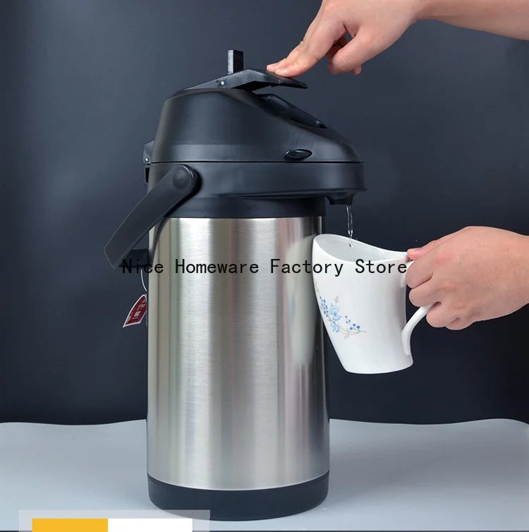 Stainless steel hot water bottle thermos vacuum insulation warm pot Inox Coffee Carafe Thermal Termo para mate carrafa termica