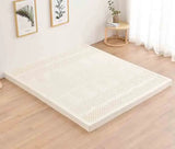 Natural Latex Mattress Topper Natural Rubber Mattress Home Dormitory Soft Cushion Mat Queen Size Medium Firmness Bed Pad Durable