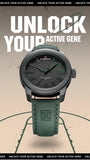 NAVIFORCE Popular Male Wristwatch Military Sports Shockproof Waterproof Leather Watch Men Fashion Casual Clock Relogio Masculino