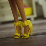 High Heels Boots for Female Dolls, Quality 1/6 Doll Shoes, Super Model 30cm Figure Doll Sandals, Slippers, Original Doll Shoes