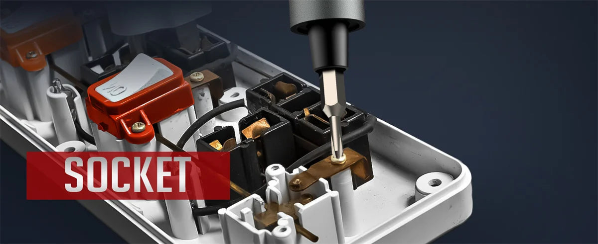 Juego de destornilladores eléctricos de precisión 75 en 1 con 71 puntas magnéticas Phillips/Torx y 3 luces LED, herramienta multifuncional de reparación eléctrica.