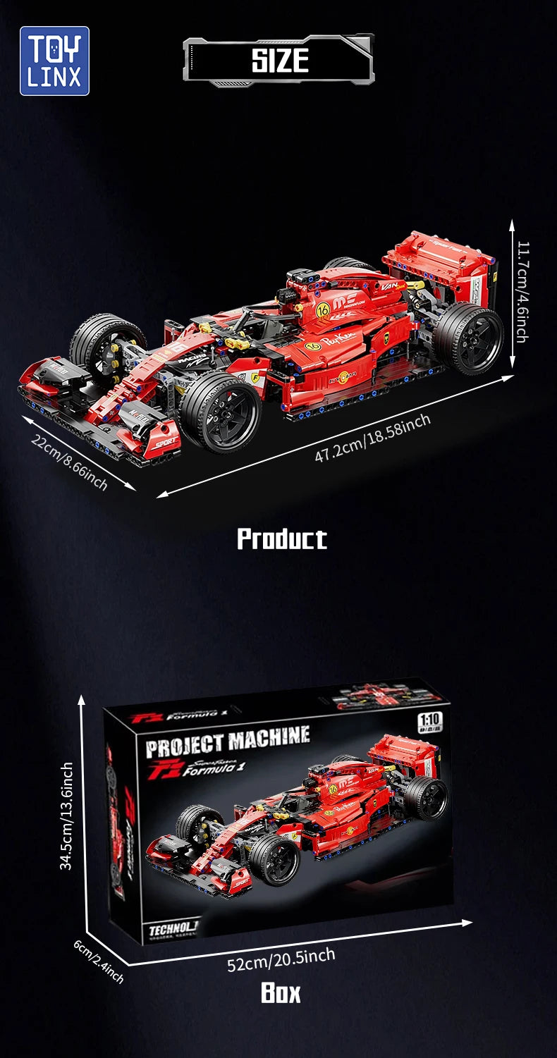 ToylinX RC Race Cars Building Sets Building Blocks Car Cool Collectible Model Car Kits Toys Christmas Gift