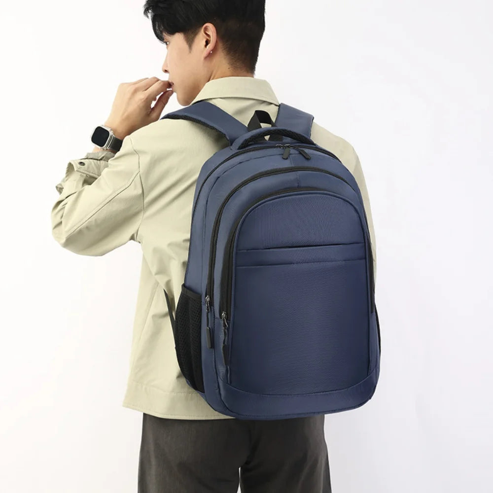 Large Capacity Backpack Comfortable Men'S Backpack Double-Shoulder Backpack Ergonomic Business Computer Bag For Mountaineering