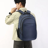 Large Capacity Backpack Comfortable Men'S Backpack Double-Shoulder Backpack Ergonomic Business Computer Bag For Mountaineering