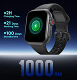 2025 New For Xiaomi Smart Watch Men Women 1.85-Inch HD AMOLED Full Touch Screen IP68 Waterproof Bluetooth Call SmartWatch Man