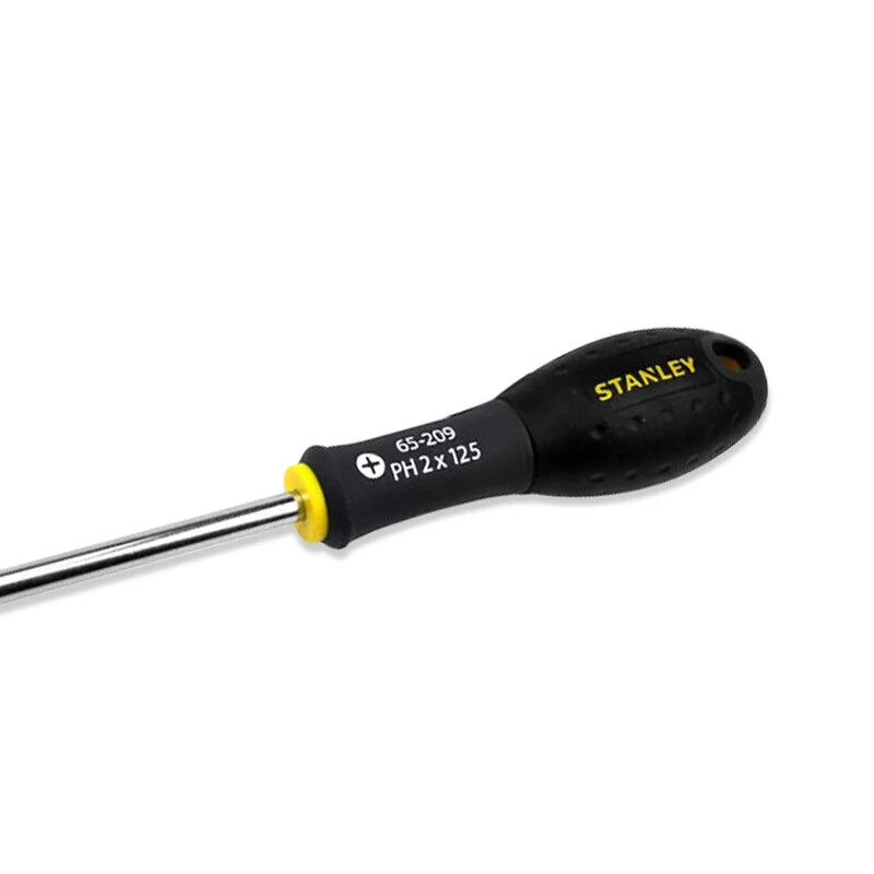 Chave de fenda STANLEY-Cross com alça de grande diâmetro, torque forte, aperto confortável da alça, 65-209-14, 3 cores