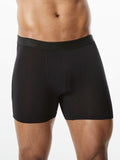 4pcs Pack Mid-Long Boxer Shorts Men Underwear Cotton Male Underpants for Men Sexy Homme Boxershorts Box Panties Slips Set Lot