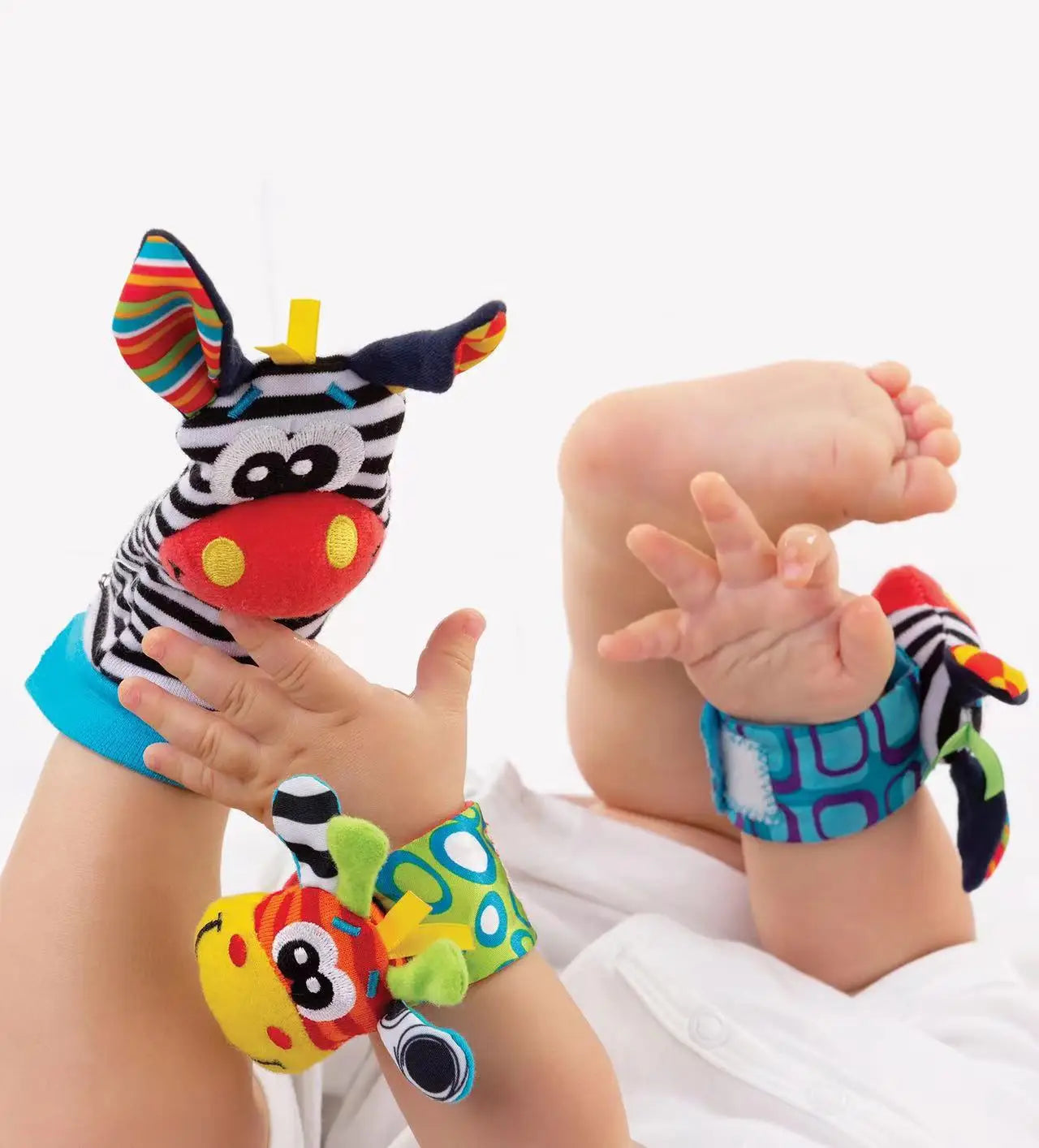 Baby Toys 0 6 12 Months Cute Stuffed Animals Baby Rattle Socks Wrist Baby Rattles Newborn Toys Make Sounds Games For Babies