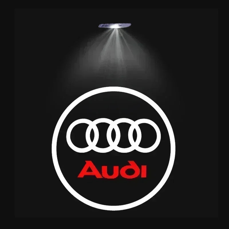 Audi A3 A4 B8 8P 8V A6 C7 A5 Q5 B7 B6 B9 SLINE QUTTRO RS Q3 Q7 S3 S4 S5 S6 S8 Car Door Welcome Light Led HD Projector Lamp