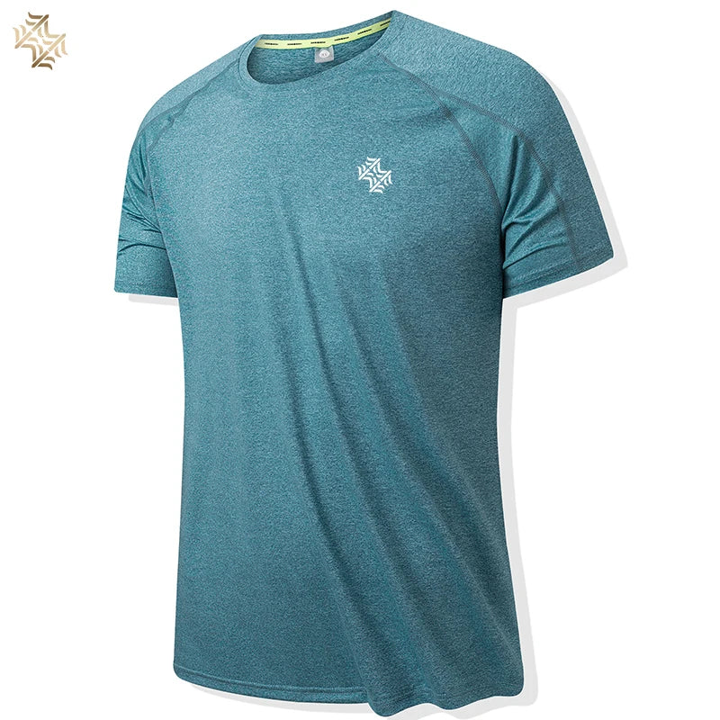 SBWL Camiseta ligera de secado rápido para hombre, de alta calidad, para correr al aire libre, caminar, entrenar, perder peso, deportes, fitness