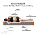 Anajqaqia 160x200cm Spring Mattress,7-Zone Cold Foam,with H3 Hardness,Oeko-Tex Certified,Quilted Microfiber Cover,25cm Thickness