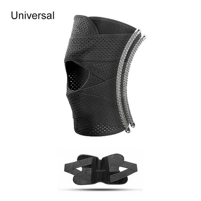 1pc Sports Knee Pad Men Women Pressurized Elastic Knee Pads Knee Support Joint Protector Fitness Volleyball Brace Protector 