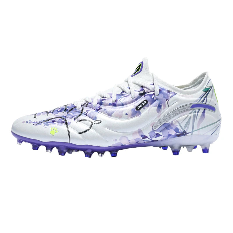 Kelme Men's Soccer Shoes Mg Professional  Football Shoes Artificial Grass Training Adult Short Spikes Cushioning Football Boots