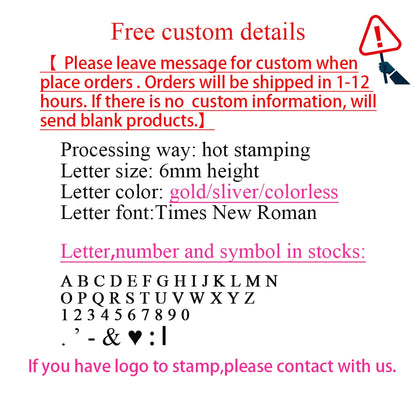 Personalize Initials Luggage Tag Custom Letters Men Women Suitcase Name Tag PU Airplane Labels Engrave Logo Travel Accessories
