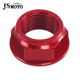 For Z650 Z750 Z800 Z900 ZX10R ER6N Rear Wheel Axle Sprocket Nut Screw Bolt Pad Motorcycle CNC Tuerca Rueda Posterior z650 z900