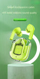 Auriculares inalámbricos TWS con Bluetooth 5.3, auriculares deportivos para juegos, reducción de ruido, graves, control táctil para todos los teléfonos.