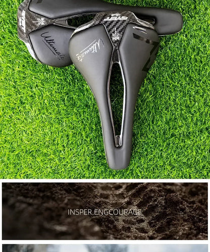 RYET Bicycle Saddle Ultralight Racing Bike Full Carbon Bike Seating Saddles 115g 7x9mm Road Sports Cushion Cycling Accessories