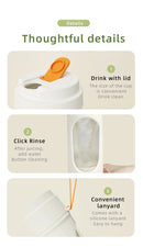 12 Blades Electric Portable Blender 350ML Juicer Fruit Mixers USB Rechargeable Smoothie Juicer Cup Squeezer Juice Maker